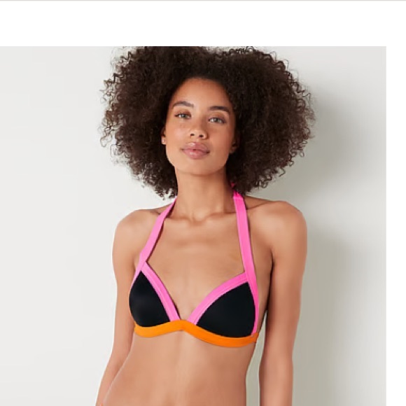 PINK by Victoria Secret 
Push-Up Triangle Bikini Top - Picture 1 of 2
